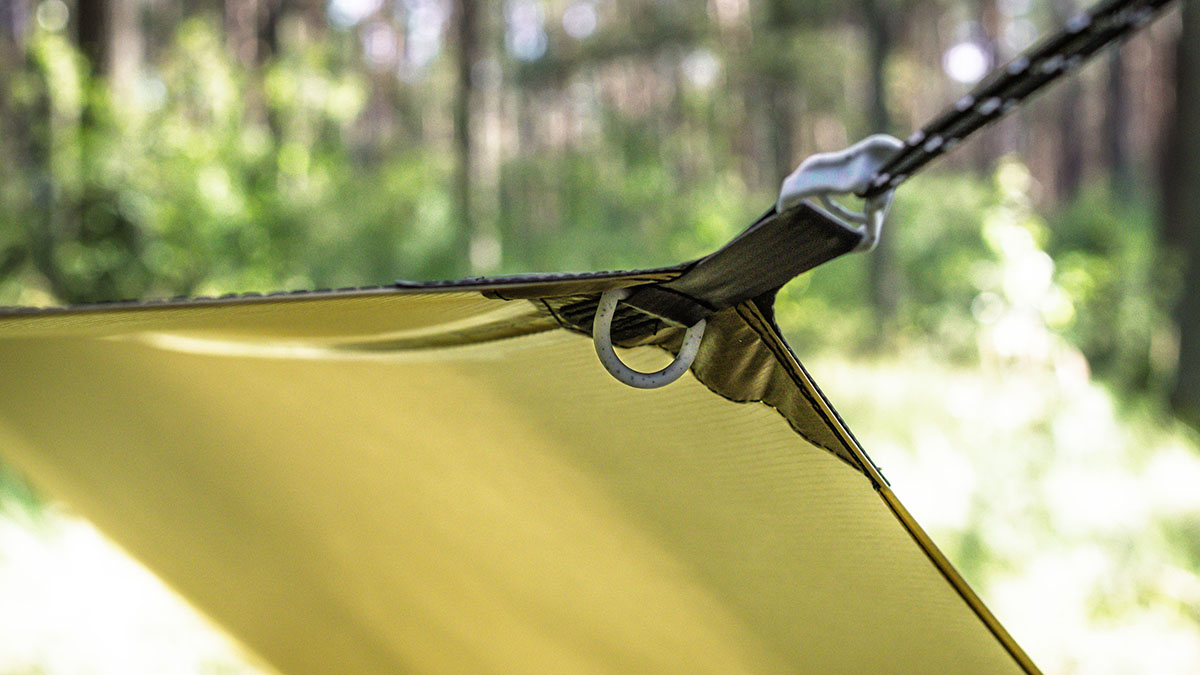 Płachta biwakowa Lesovik Groza żółta